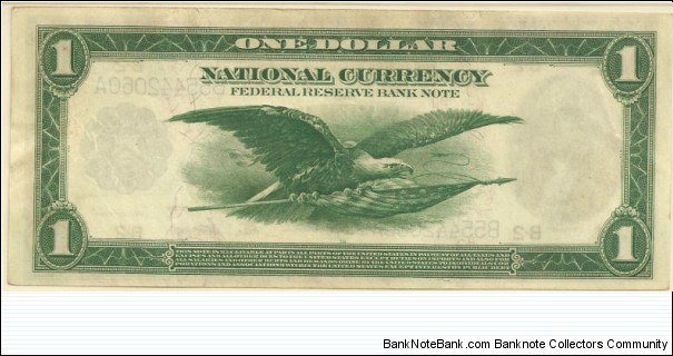 Banknote from USA year 1918