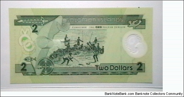 Banknote from Solomon Islands year 2004