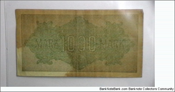 Banknote from Germany year 1922