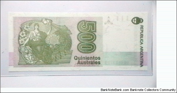 Banknote from Argentina year 1990