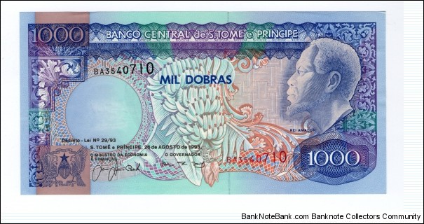 1000 Dobras Banknote