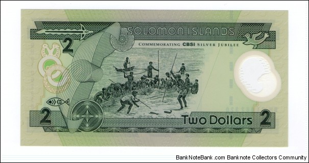 Banknote from Solomon Islands year 2001
