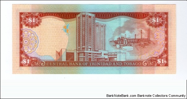 Banknote from Trinidad and Tobago year 2002