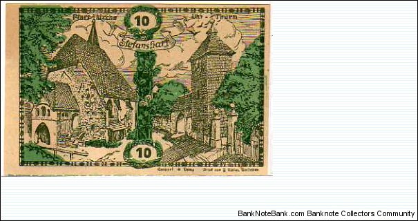 *NOTGELD* __ 10 Heller __ pk# NL __  Amstetten __ 30.12.1920 Banknote