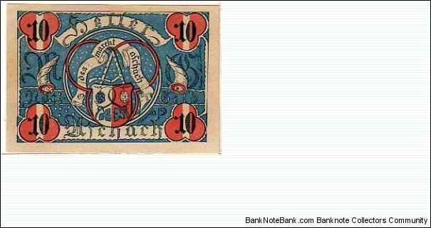 *NOTGELD* __ 10 Heller __ pk# NL __ Aschach  Banknote