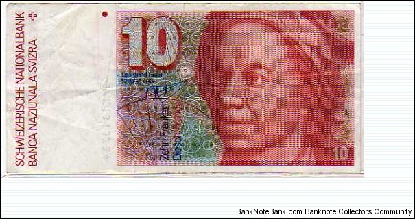 10 Francs __ pk# 53 g Banknote