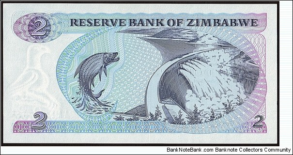 Banknote from Zimbabwe year 1980