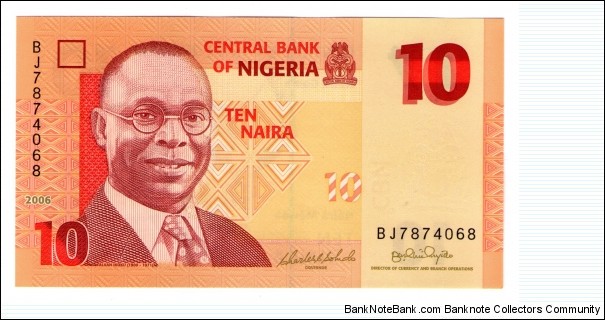 10 Naira Banknote