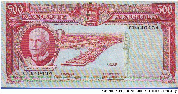  500 Escudos Banknote