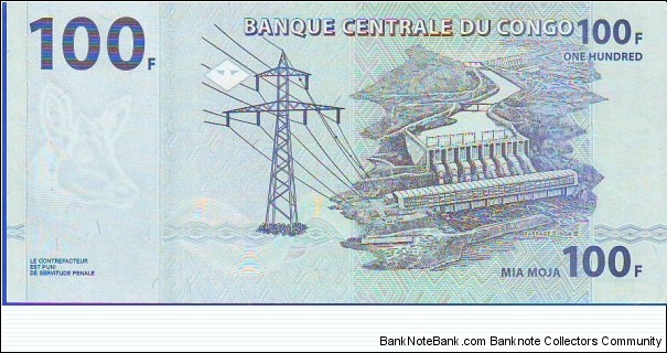 Banknote from Congo year 200