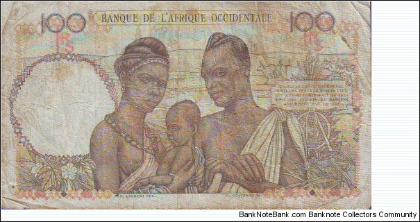Banknote from West African States year 1948