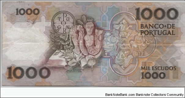 Banknote from Portugal year 1994