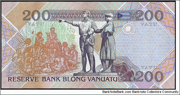 Banknote from Vanuatu year 1995