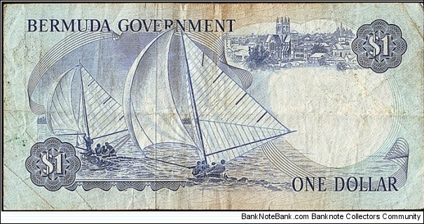 Banknote from Bermuda year 1970