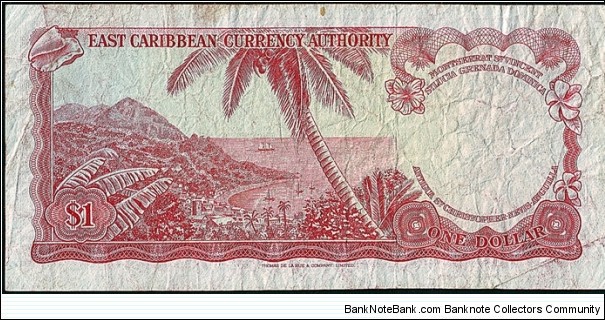 Banknote from Dominica year 0