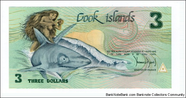 3 Dollars Banknote