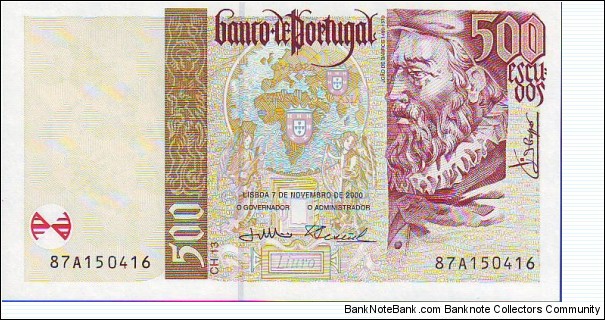  500 Escudos Banknote