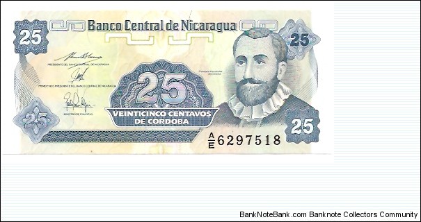 25Centavos  Banknote