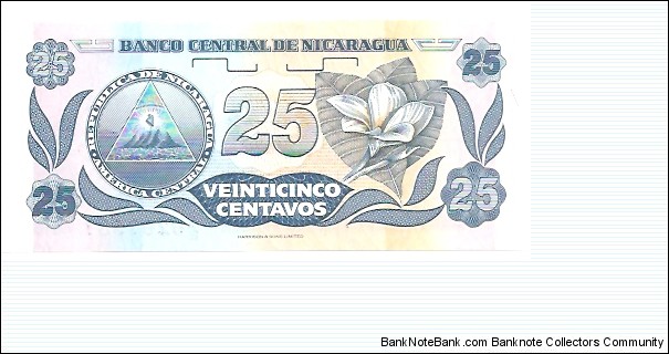 Banknote from Nicaragua year 1990