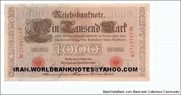 1000Mark Banknote