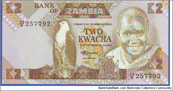  2 Kwacha Banknote