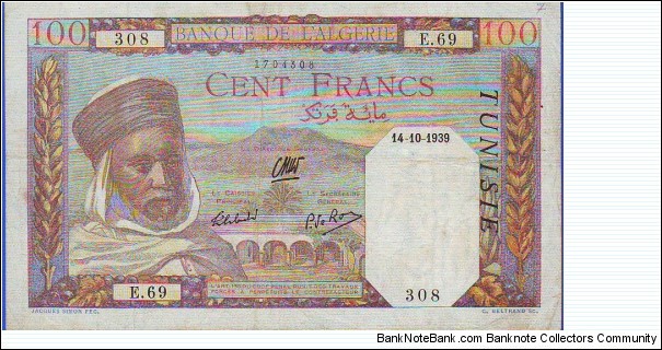  100 Francs Banknote