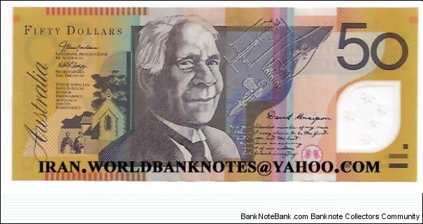 50Dollar (Currency)(2002&later)(POLYMER) Banknote