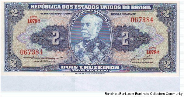  2 Cruzeiros Banknote