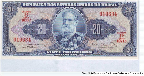  20 Cruzeiros Banknote