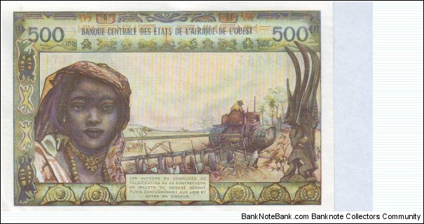 Banknote from Congo year 1998
