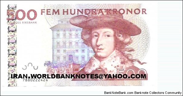 500KRONOR 2001-....(Currency money) Banknote