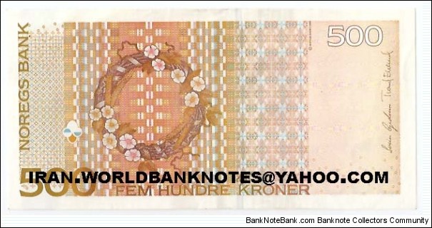 Banknote from Norway year 1999