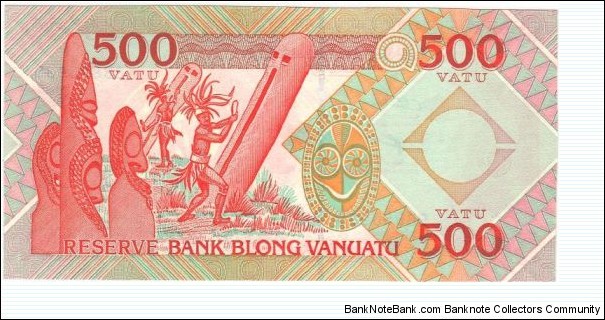 Banknote from Vanuatu year 2005