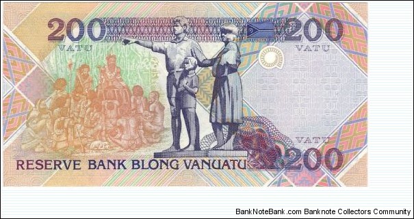 Banknote from Vanuatu year 2009