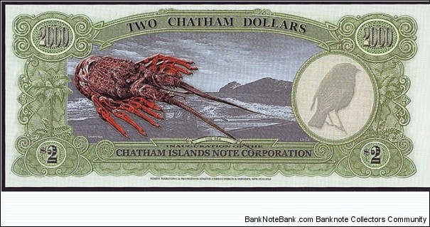 Banknote from New Zealand year 1999