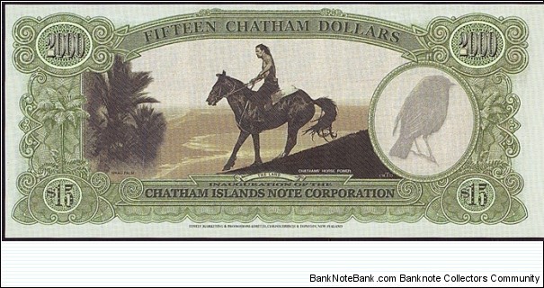 Banknote from New Zealand year 1999