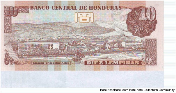 Banknote from Honduras year 2006