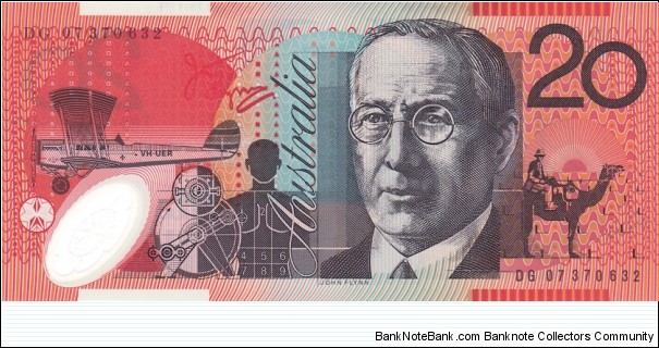 Banknote from Australia year 2007