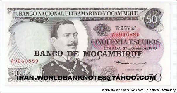 50 Escudos Banknote