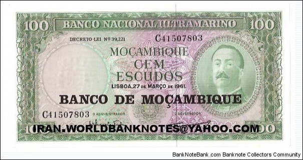 100 Escudos Banknote