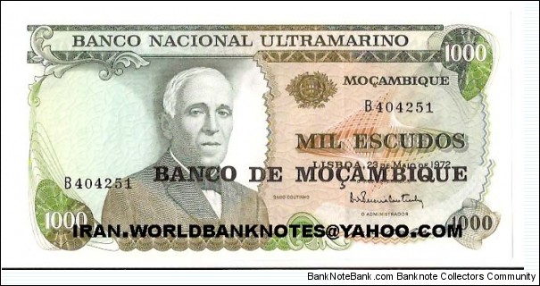 1000 Escudos Banknote