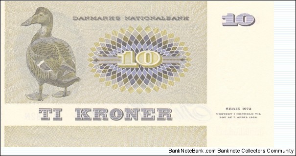 Banknote from Denmark year 1978