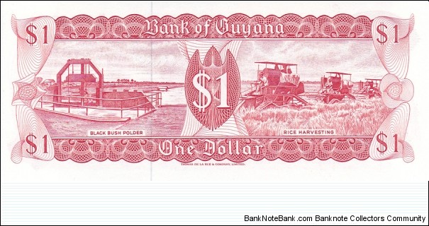 Banknote from Guyana year 1992