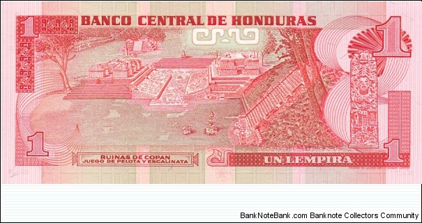 Banknote from Honduras year 1984