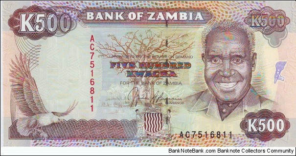  500 Kwacha Banknote