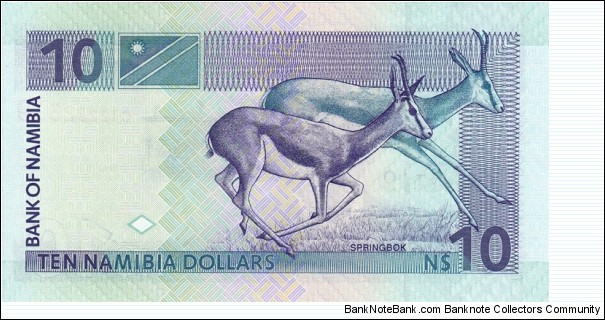 Banknote from Namibia year 2001