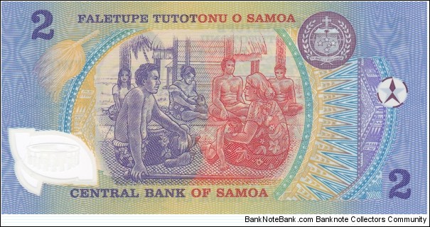 Banknote from Samoa year 1990