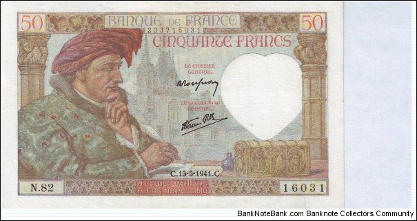  50 Francs Banknote