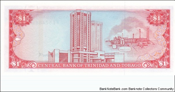 Banknote from Trinidad and Tobago year 1985