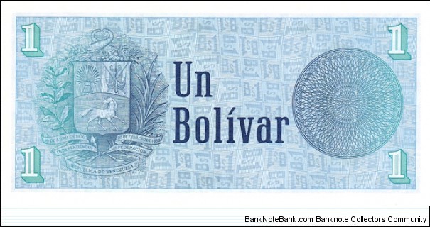 Banknote from Venezuela year 1989